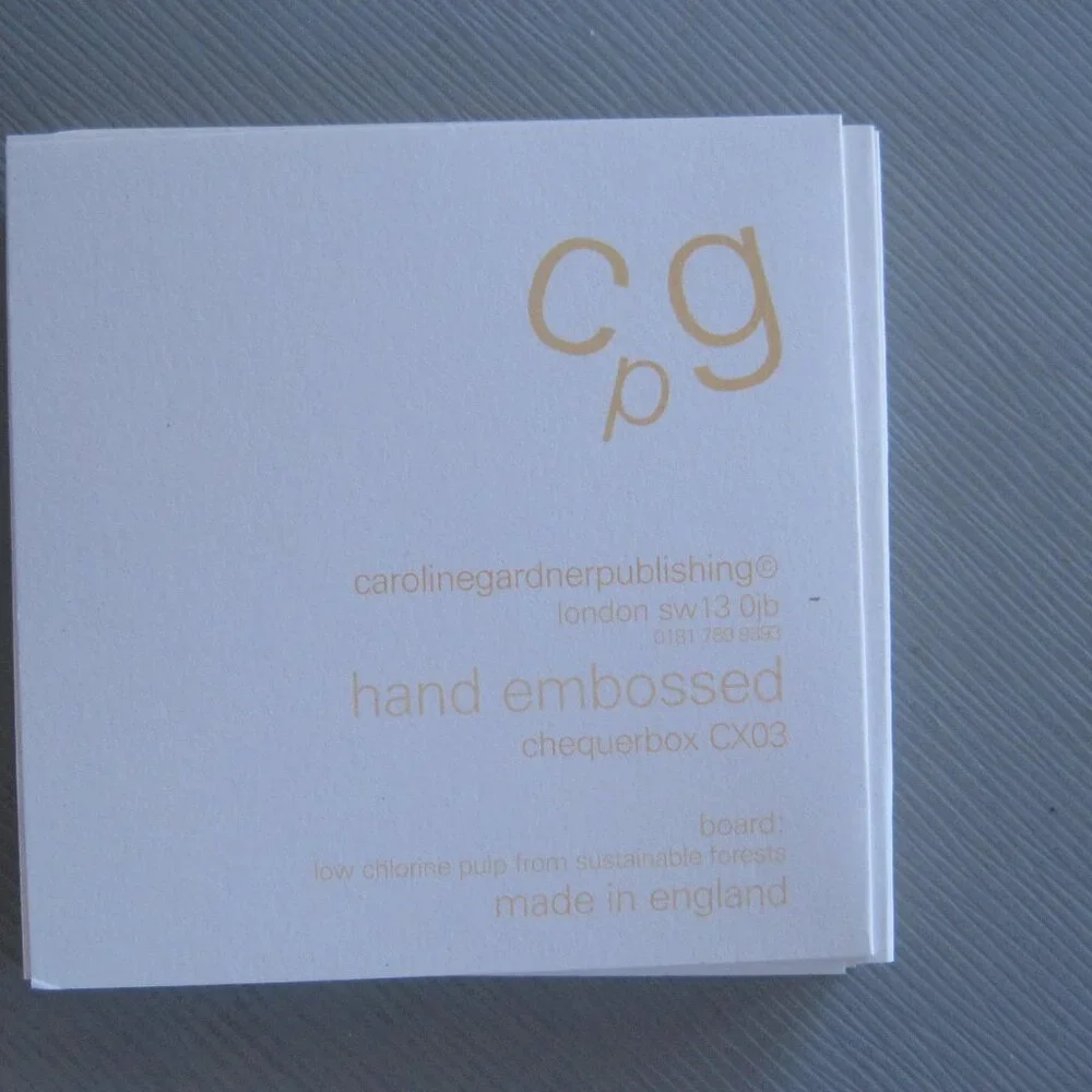 Caroline Gardner Note Cards set of 12 with envelopes 4.5